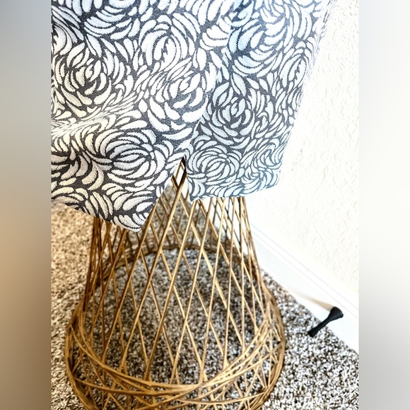 Pierri Dress Size 8 NWT Grey Sheath Dress with Zipper Accents Short Sleeves - Picture 8 of 16